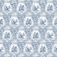 RM Coco Les Singes Musiciens French Blue CW163357 Fabric