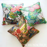 Schumacher 173273 CHIANG MAI DRAGON in ALABASTER Fabric - EX