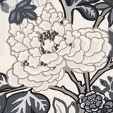 Schumacher 173276 CHIANG MAI DRAGON in SMOKE Fabric - EXUBER