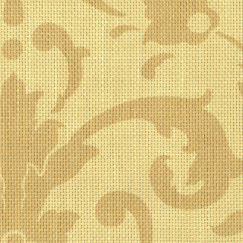 Schumacher 173360 LINWOOD RAFFIA DAMASK in STRAW Fabric - SC