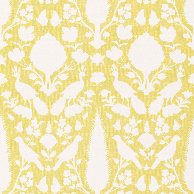 Schumacher Chenonceau Buttercup Fabric