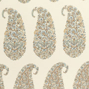 Schumacher 173780 SHIRALA PAISLEY in AQUA Fabric - CLASSIC P