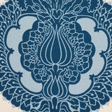 Schumacher Shalkar Indigo Fabric - Eade's Wallpaper