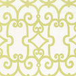 Schumacher Manor Gate Aloe Fabric - Eade's Wallpaper