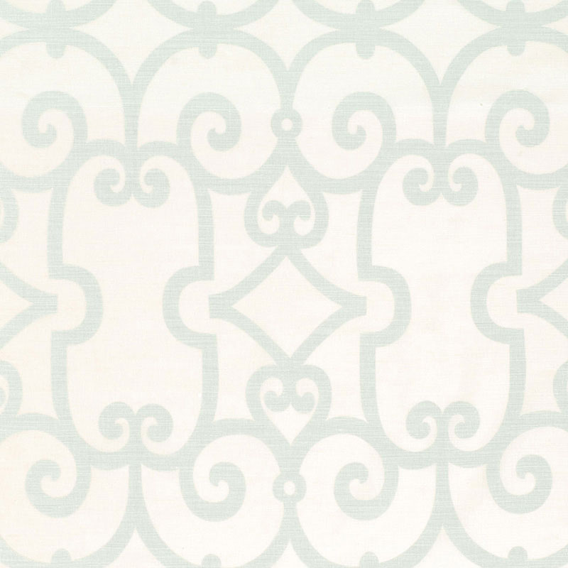 Schumacher Manor Gate Mineral Fabric - Eade's Wallpaper