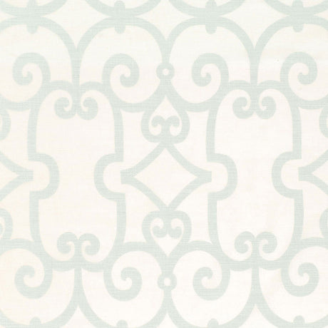 Schumacher Manor Gate Mineral Fabric - Eade's Wallpaper