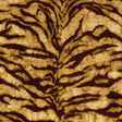 Schumacher Tigre Linen Print Golden Brown Fabric - Eade's Wallpaper
