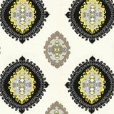 Schumacher Super Paradise Print Driftwood Fabric - Eade's Wallpaper