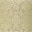 Schumacher Padova Damask Print Mercury Fabric - Eade's Wallpaper