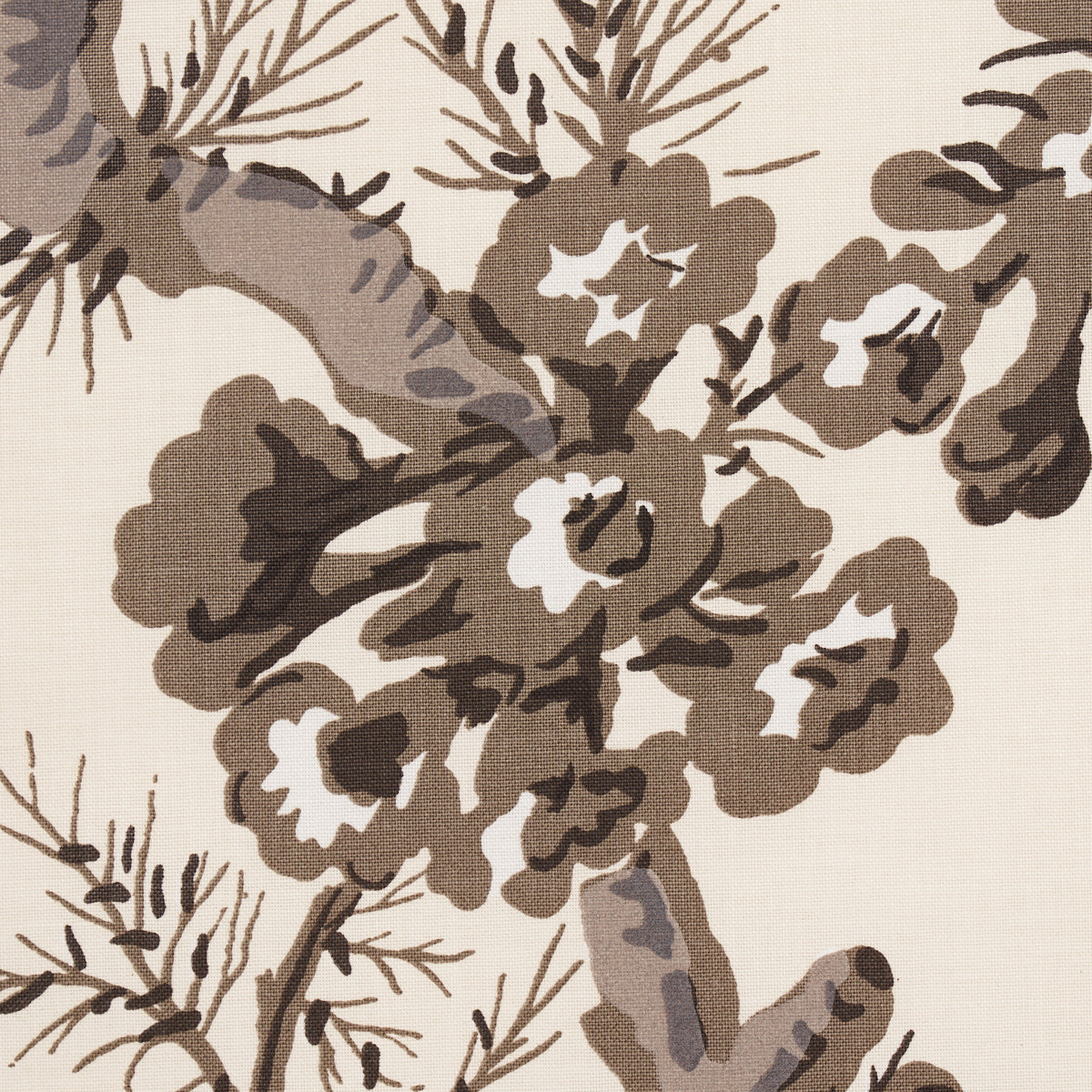 家具 mustering Schumacher 174450 PYNE HOLLYHOCK in CHARCOAL Fabric - Eade's
