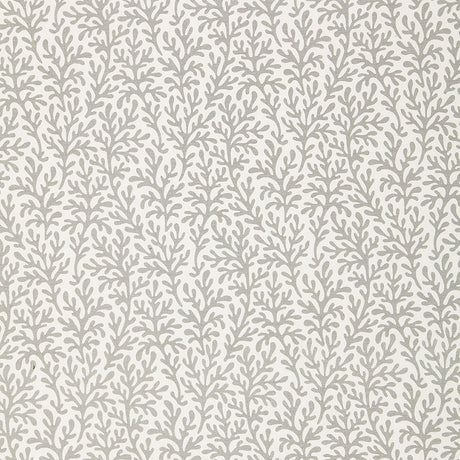 Schumacher Sea Coral Smoke Fabric - Eade's Wallpaper