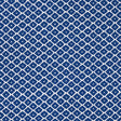 Schumacher Ziggurat Blue Fabric - Eade's Wallpaper