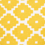 Schumacher Ziggurat Yellow Fabric - Eade's Wallpaper