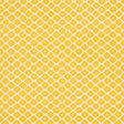 Schumacher Ziggurat Yellow Fabric - Eade's Wallpaper