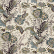 Schumacher Sandoway Vine Seaglass Fabric - Eade's Wallpaper