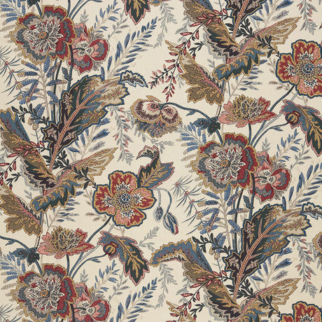 Schumacher Sandoway Vine Document Fabric - Eade's Wallpaper