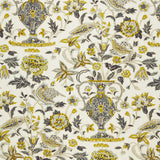 Schumacher Camberwell Vase Print Citrine Fabric
