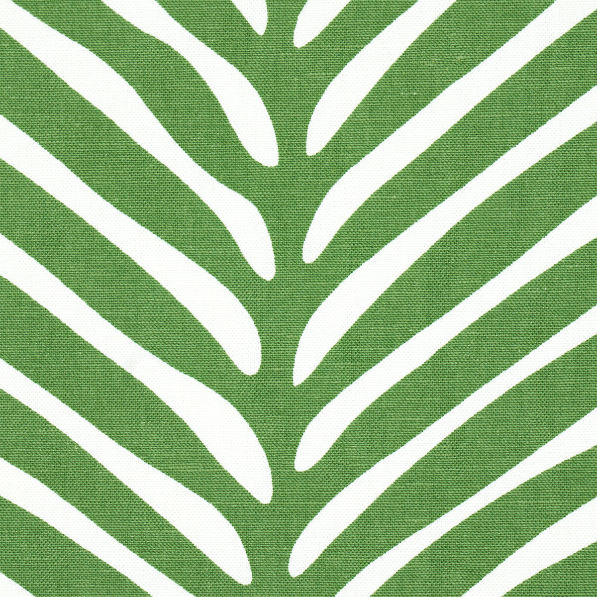 Schumacher Zebra Palm Jungle Fabric - Eade's Wallpaper