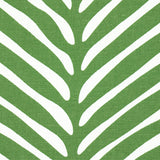 Schumacher Zebra Palm Jungle Fabric - Eade's Wallpaper