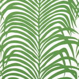 Schumacher Zebra Palm Jungle Fabric - Eade's Wallpaper
