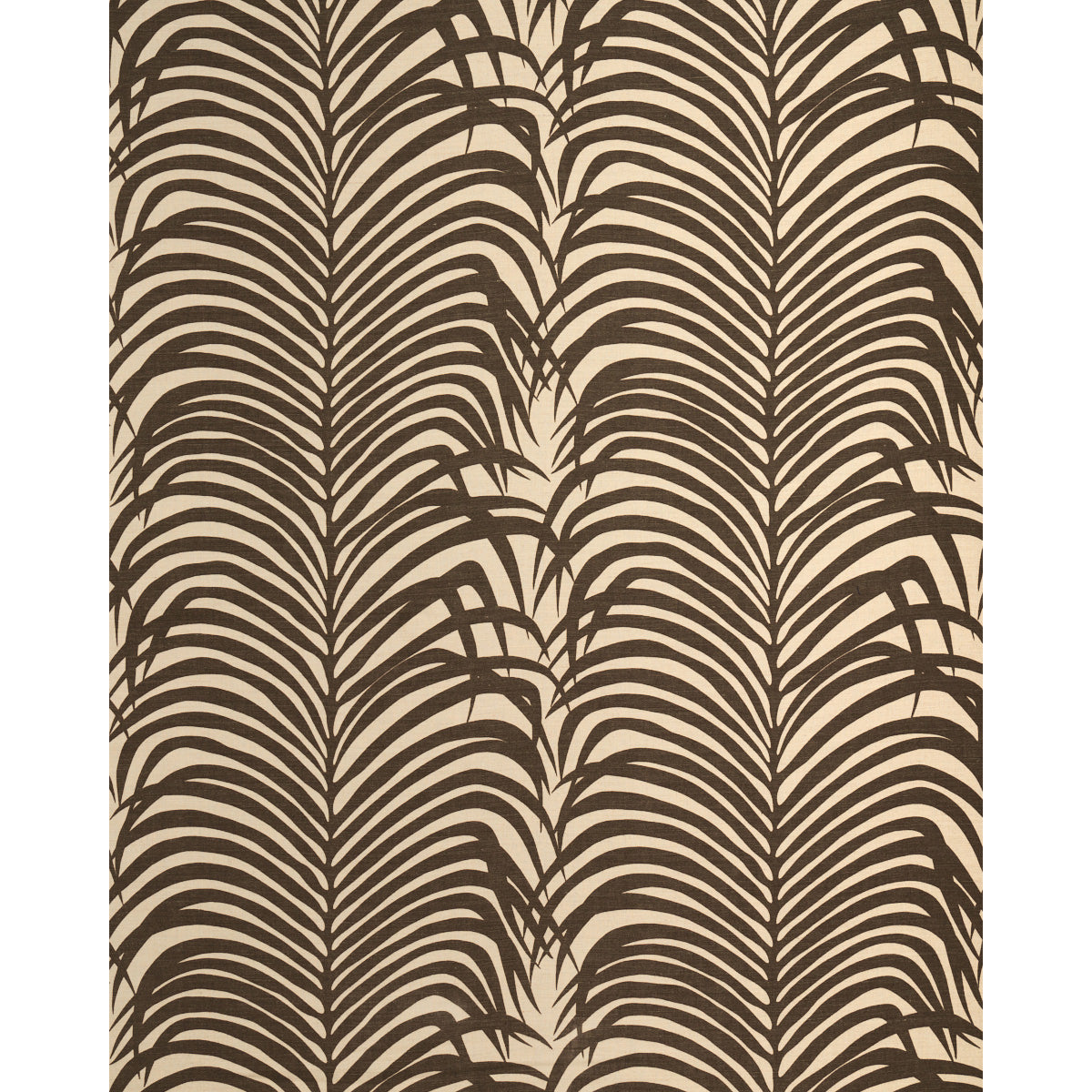 Schumacher Zebra Palm Java Fabric - Eade's Wallpaper
