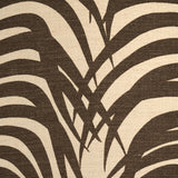 Schumacher Zebra Palm Java Fabric - Eade's Wallpaper