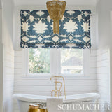 Schumacher Garden Of Persia Bleu Marine Fabric