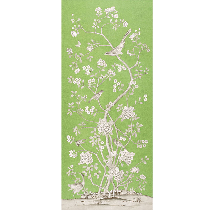 Schumacher Chinois Palais Lettuce Fabric