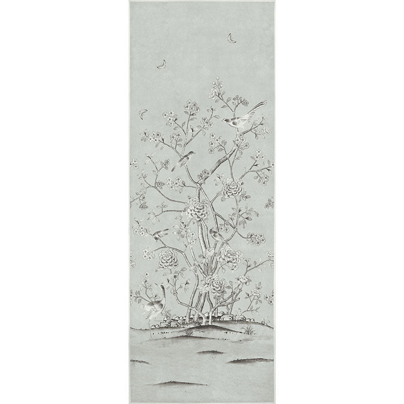 Schumacher Chinois Palais Grisaille Fabric
