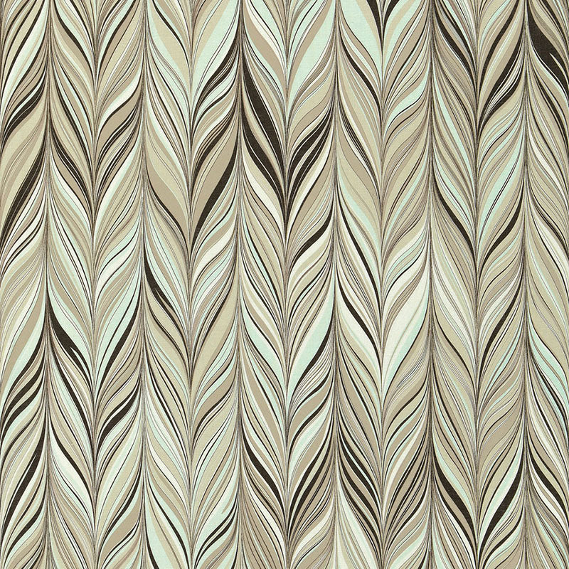 Schumacher Firenze Aquamarine Fabric