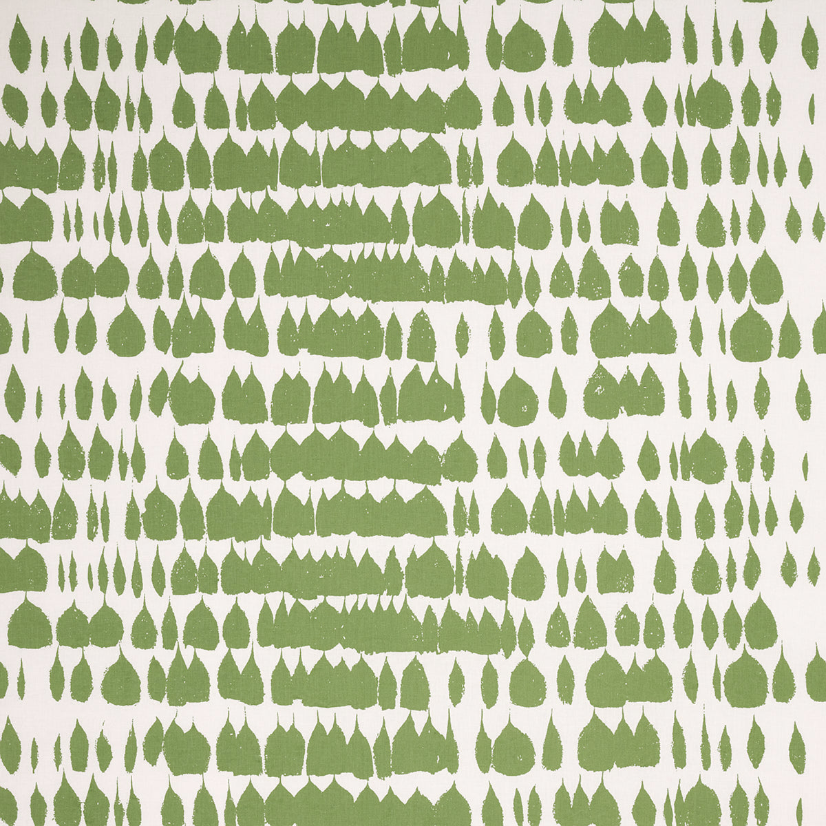 Schumacher Queen Of Spain Green Fabric - Eade's Wallpaper