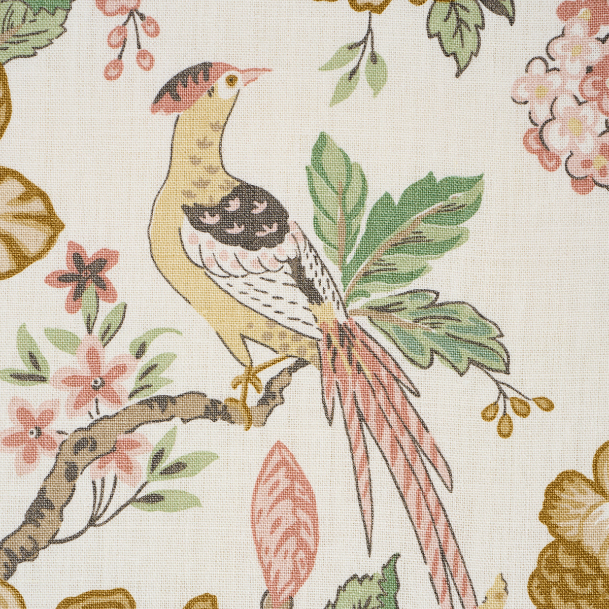Schumacher 175564 HUNTINGTON GARDENS in PÃ‰TALE Fabric - TIM