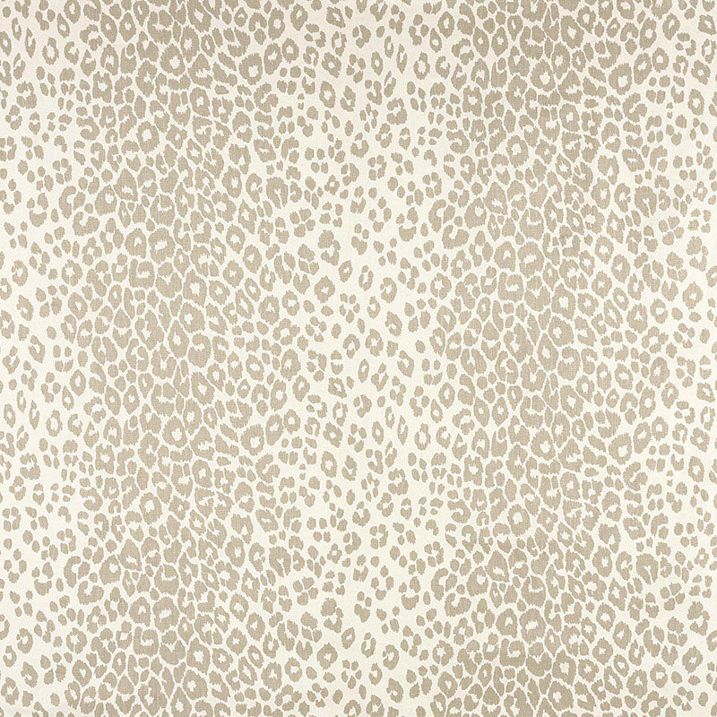 Schumacher Iconic Leopard Linen Fabric
