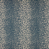 Schumacher Iconic Leopard Ink/Natural Fabric