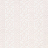 Schumacher Zanzibar Trellis Matte Blush Fabric - Eade's Wallpaper