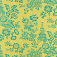 Schumacher Song Garden Chartreuse Fabric - Eade's Wallpaper