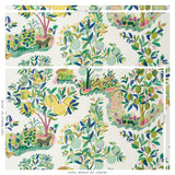 Schumacher Citrus Garden Lime Fabric