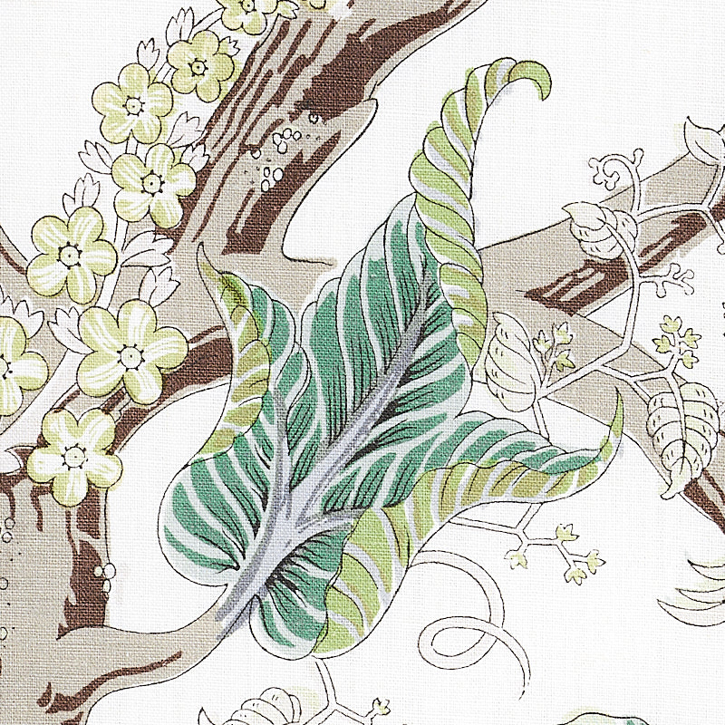 Schumacher Indian Arbre Citron Fabric