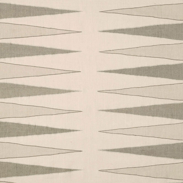 Schumacher Moorea Sea Oyster Fabric - Eade's Wallpaper