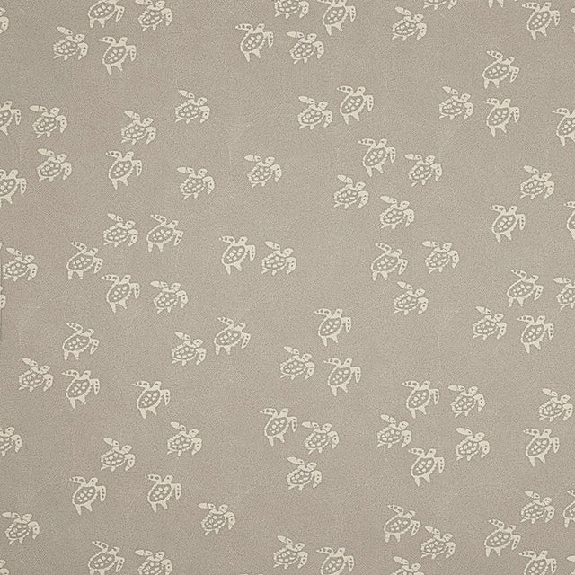 Schumacher Painted Turtles Indoor/Outdoor Shell Fabric - Eade's Wallpaper