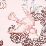 Schumacher Peacock Blush Fabric - Eade's Wallpaper