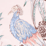 Schumacher Peacock Blush Fabric - Eade's Wallpaper
