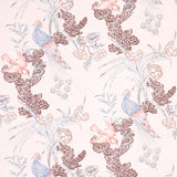 Schumacher Peacock Blush Fabric - Eade's Wallpaper