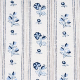 Schumacher Cabanon Stripe Bleu Fabric