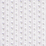 Schumacher Cabanon Stripe Violet Fabric