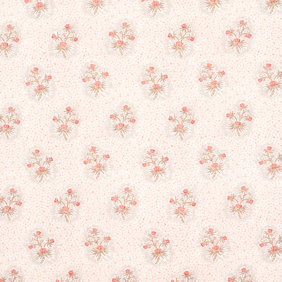 Schumacher Cassis Floral Rouge Fabric