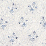 Schumacher Cassis Floral Bleu Fabric