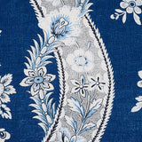 Schumacher Le Castellet Indigo Fabric - Eade's Wallpaper