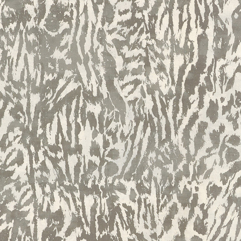 Schumacher Feline Stone Fabric