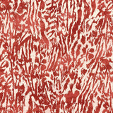 Schumacher Feline Alizarin Fabric